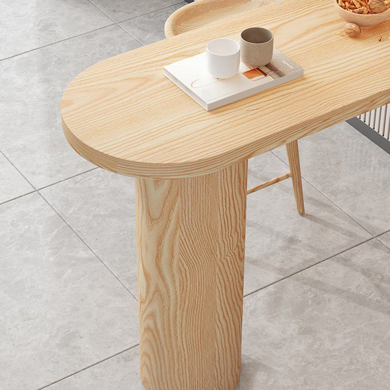 Modern Wood Bar Counter Table Freeform Bar Counter Table for Home Use