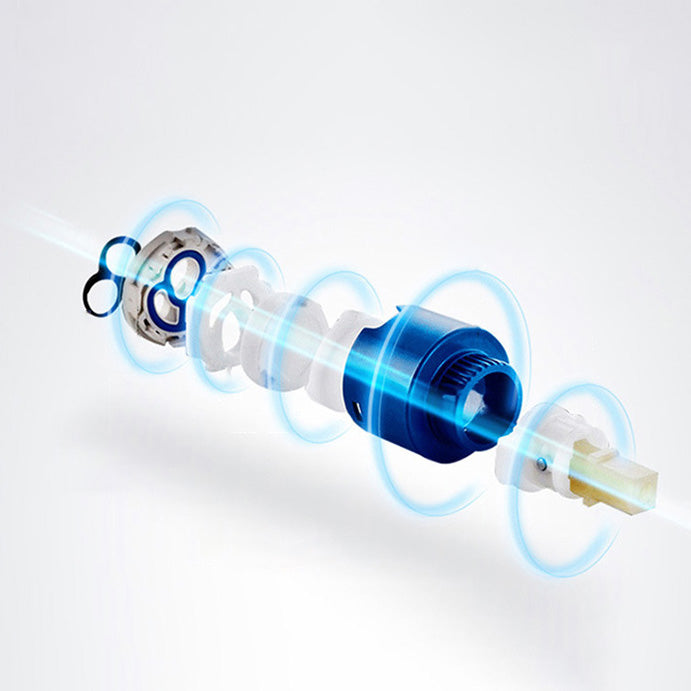 Modern Freestanding Bathtub Faucet Copper Floor Mount Freestanding Bathtub Faucet