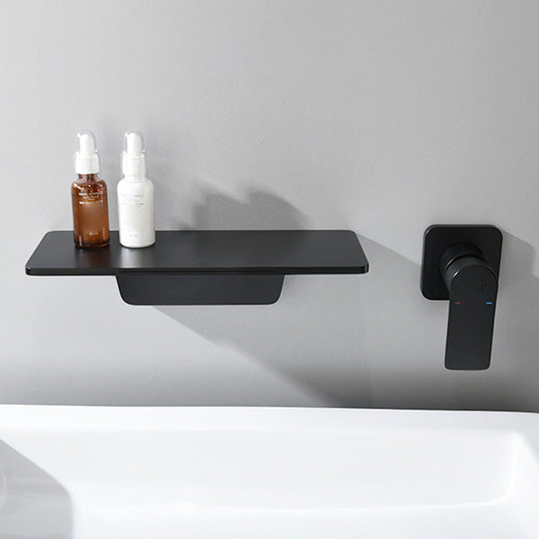 Modern Bathroom Faucet Copper Wall Mounted Fixed Bathroom Faucet