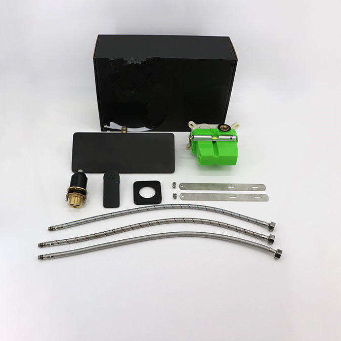 Modern Bathroom Faucet Copper Wall Mounted Fixed Bathroom Faucet