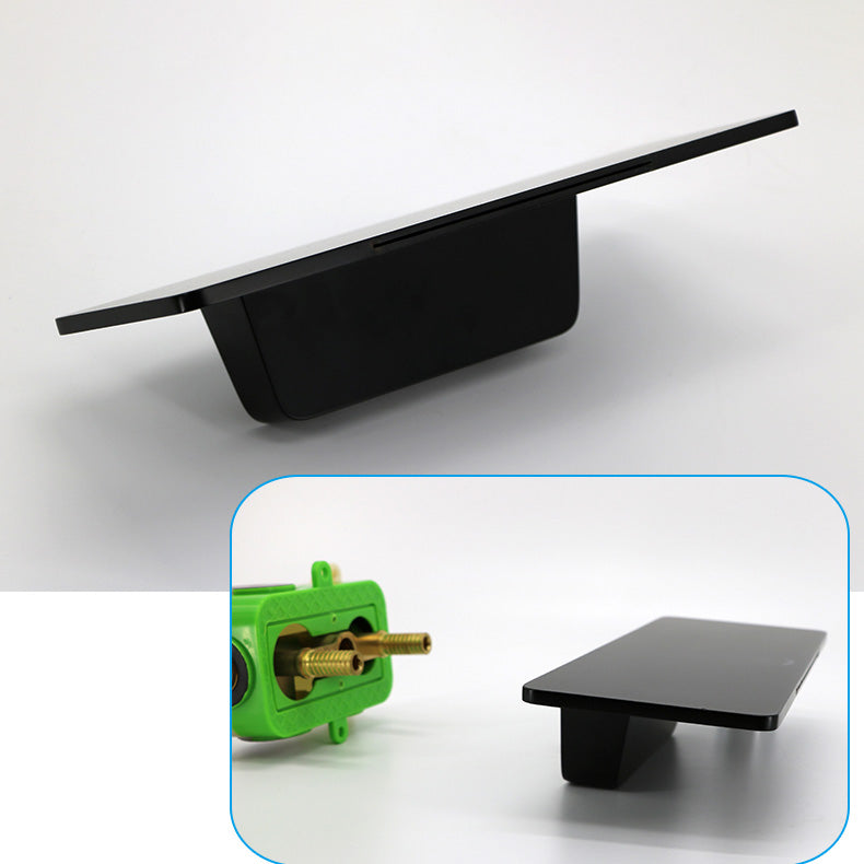 Modern Bathroom Faucet Copper Wall Mounted Fixed Bathroom Faucet