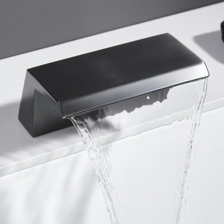 Modern Roman Bathtub Faucet Two Handle Copper Roman Tub Faucet Set