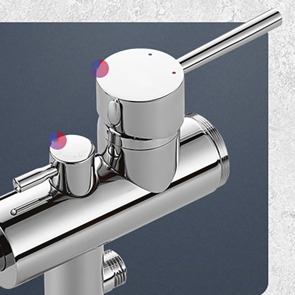 Modern Freestanding Bathtub Faucet One Handle Copper Freestanding Tub Filler Trim