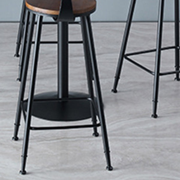 1/2/3/4/5 Pieces Industrial Bar Set Solid Wood Pub Dining Set