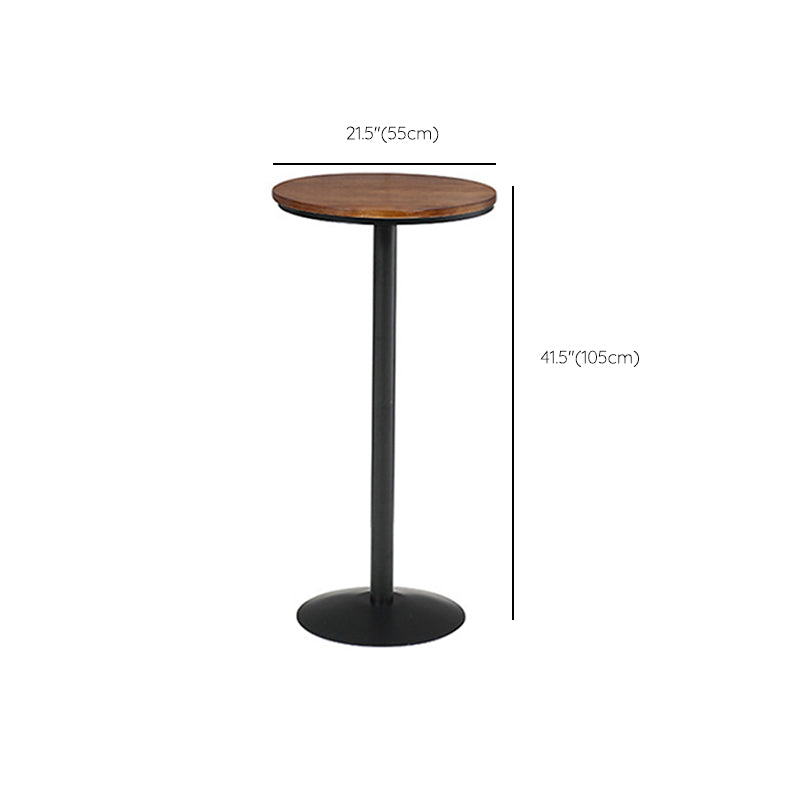 1/2/3/4/5 Pieces Industrial Bar Set Solid Wood Pub Dining Set