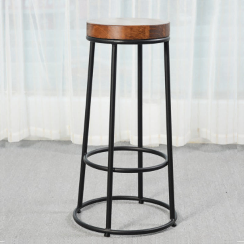 Modern Bar Table Set 1/6 Pieces Solid Wood Counter Height Set for Indoor