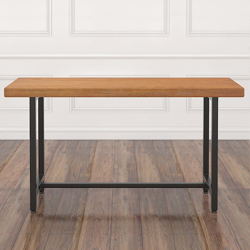 Modern Bar Table Set 1/6 Pieces Solid Wood Counter Height Set for Indoor