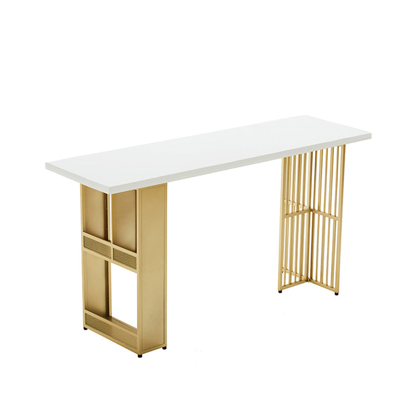 Modern Bar Stool and Table Set Rectangular 1/7 Pcs Pub Dining Set