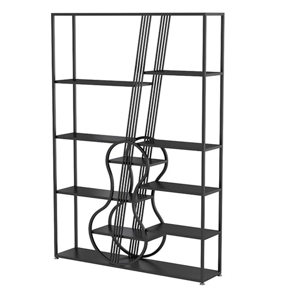 Modern Metal Shelf Bookcase Open Shelf Bookshelf with Shelves for Living Room