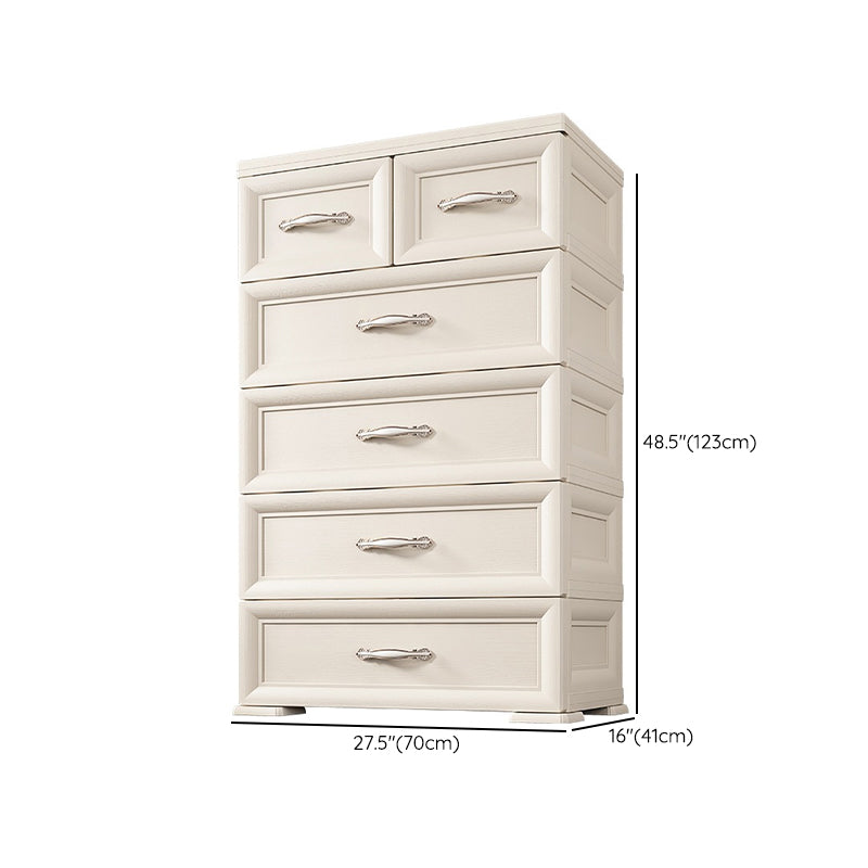 Non-Hanging Armoire with Legs Modern Storage Cabinet with Drawer