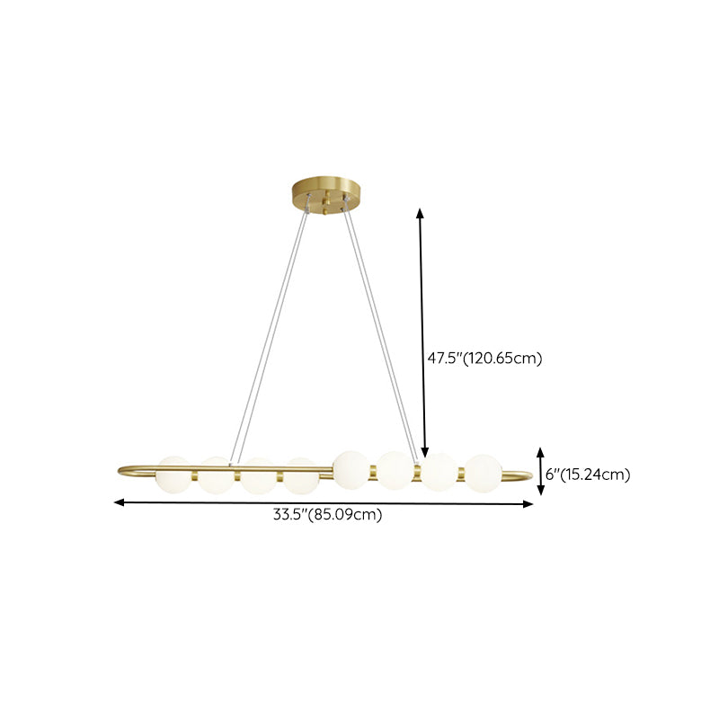 Gold Kitchen Island Lights Contemporary Pendant Lights for Dining Room
