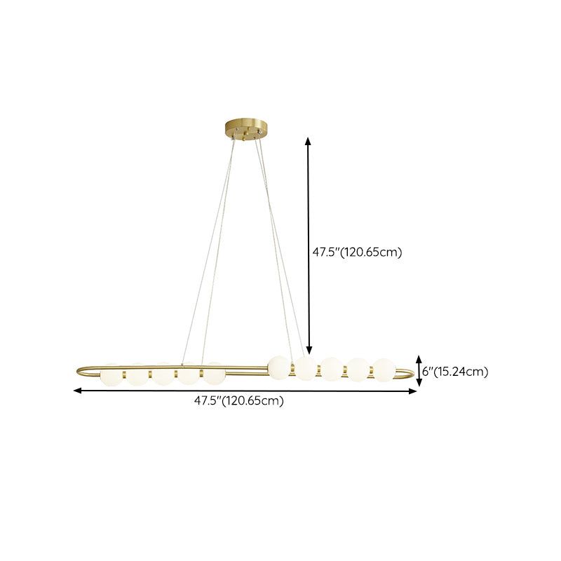 Gold Kitchen Island Lights Contemporary Pendant Lights for Dining Room