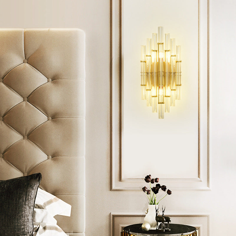 Post-Modern Wall Sconce Glass Sconce Lighting for Living Room