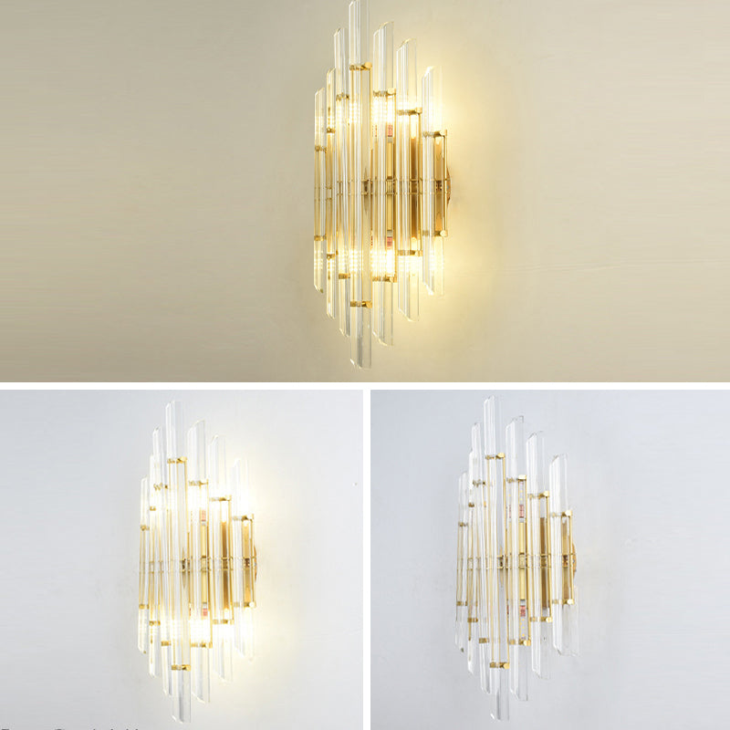 Post-Modern Wall Sconce Glass Sconce Lighting for Living Room