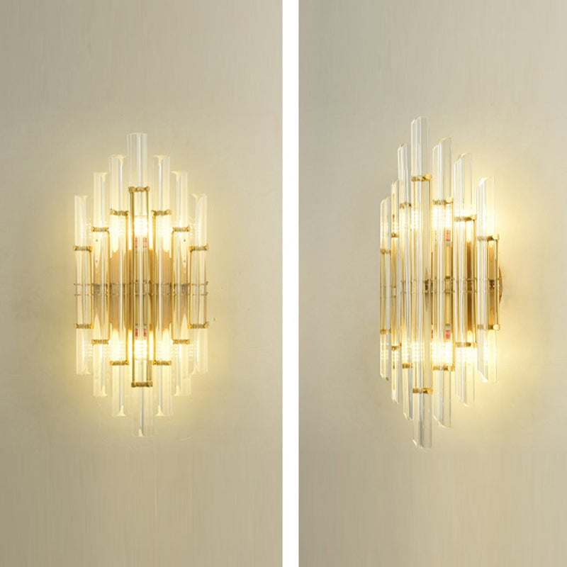 Post-Modern Wall Sconce Glass Sconce Lighting for Living Room