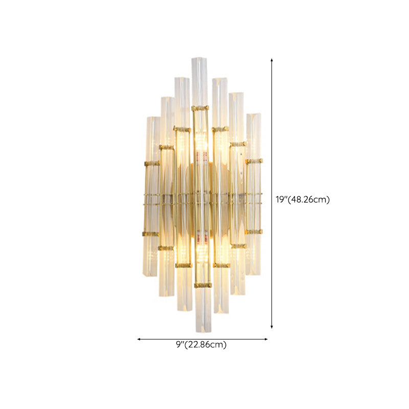 Post-Modern Wall Sconce Glass Sconce Lighting for Living Room