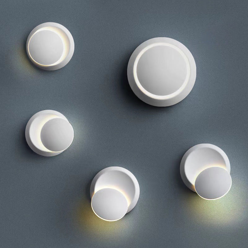 Plastic Sconce Light Modern Style Wall Sconce Lighting for Living Room