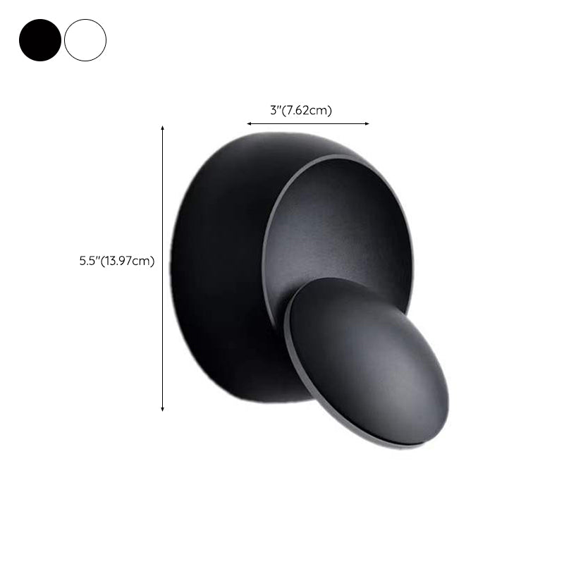 Plastic Sconce Light Modern Style Wall Sconce Lighting for Living Room