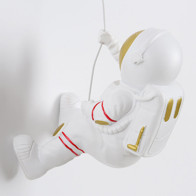 Cartoon Style Iron Wall Light Ball Shape Wall Lamp for Children's Room (Included Doll)