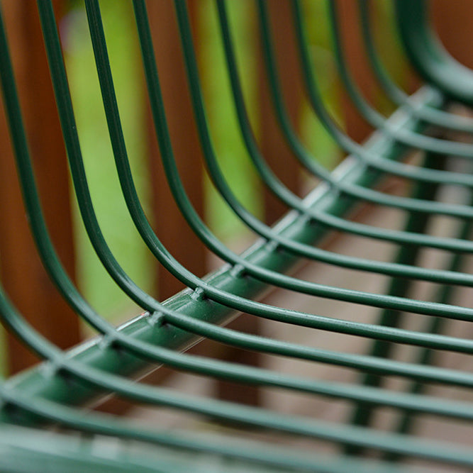 Modern Style Metal Round Dining Set 1/3/4/5 Pieces Metal Dining Table Set for Outdoor