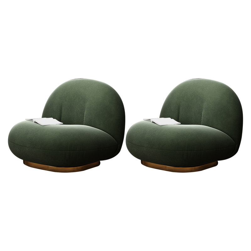 32.67" Wide Parsons Chair Wool Arms Included Chair for Living Room