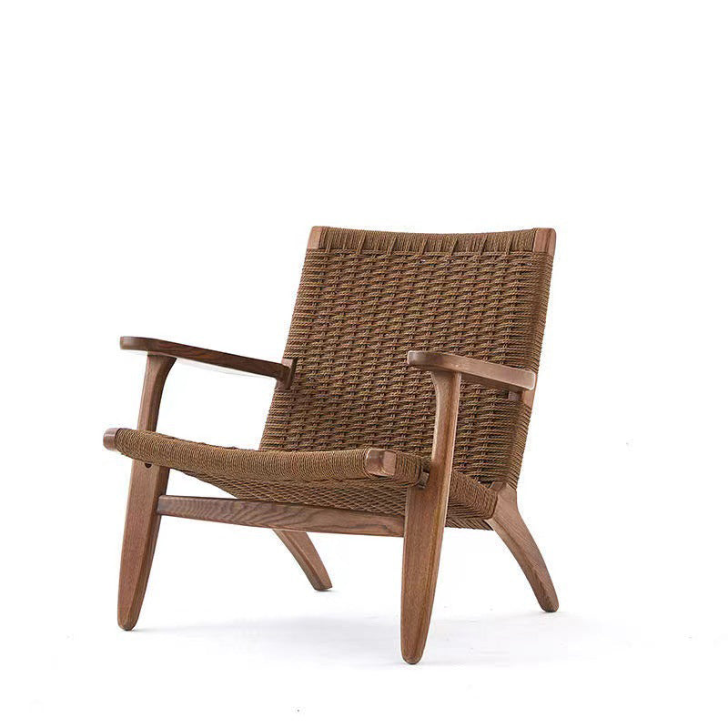 Arms Included Chair Solid Wood Frame Accent Arm Chair, 29.92" Wide