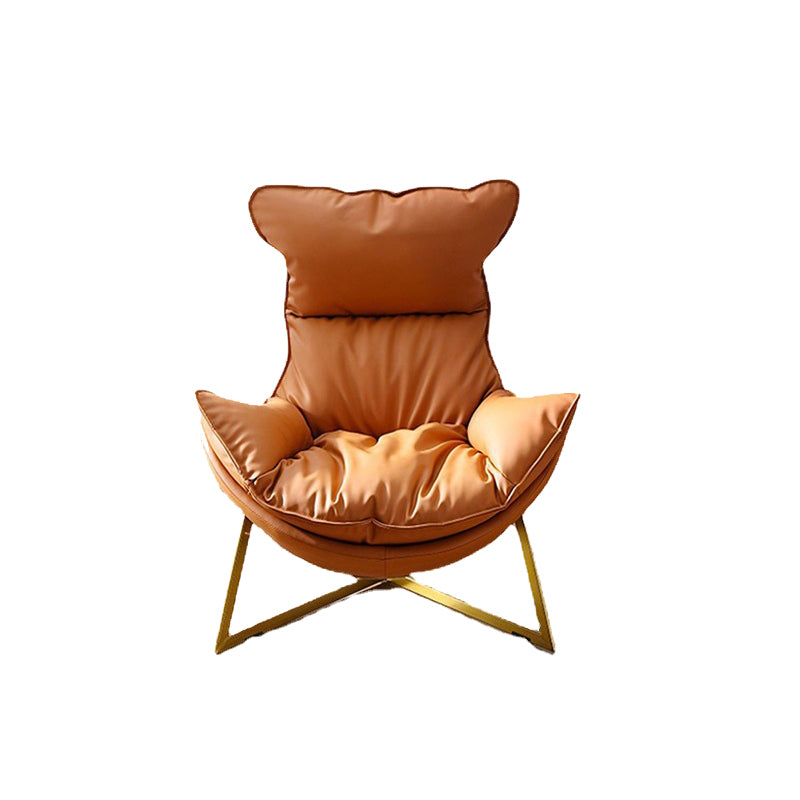 Faux Leather Accent Chair Armless Chair for Living Room, 29.52" Wide