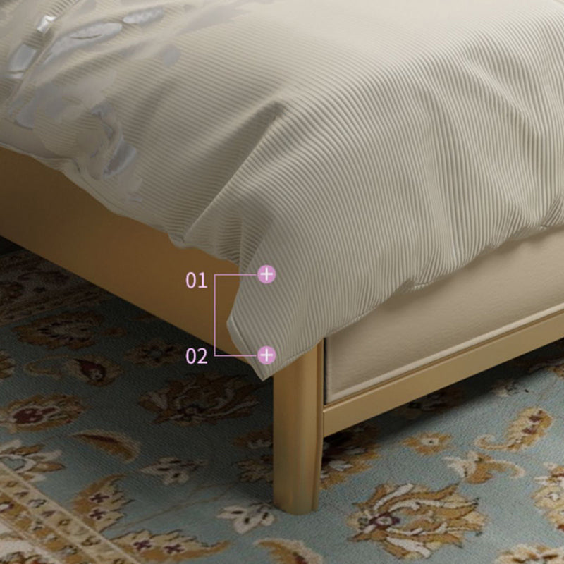 Victorian Upholstered Headboard Standard Bed Adjustable Height