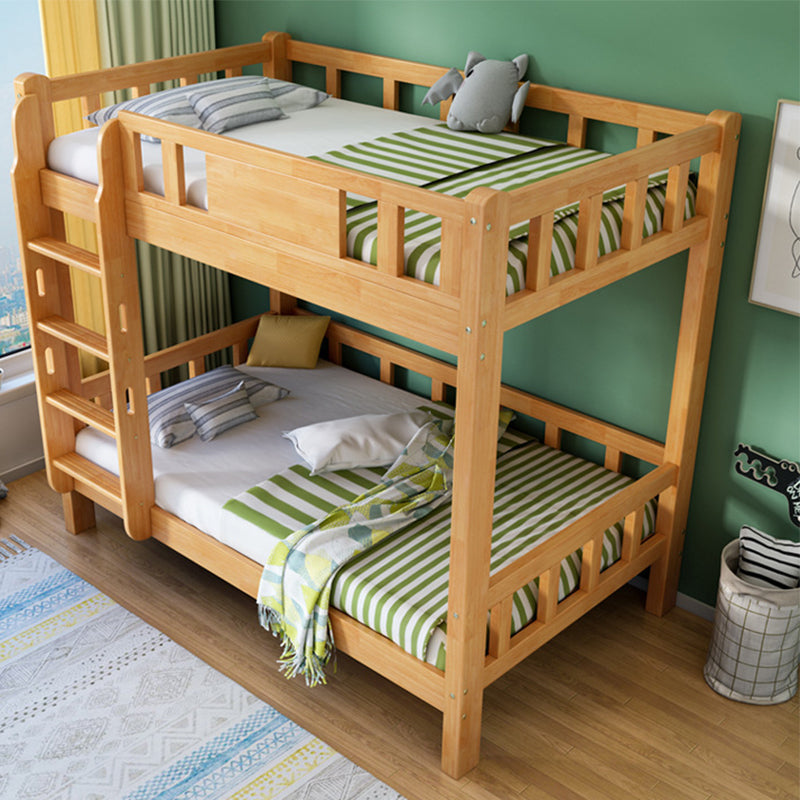 Mid-Century Modern Headboard Bunk Bed Footboard Bed With Custom Legs