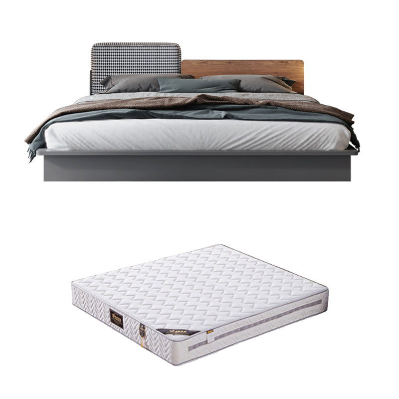 Upholstered Headboard Platform Bed Frame Lift Up Storage Platform Bed Dark Grey