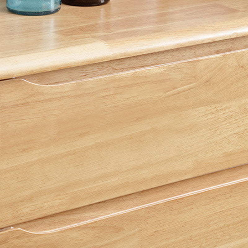 15.7" D Mid-Century Modern Chest Drawers Included Accent Chest in Oak