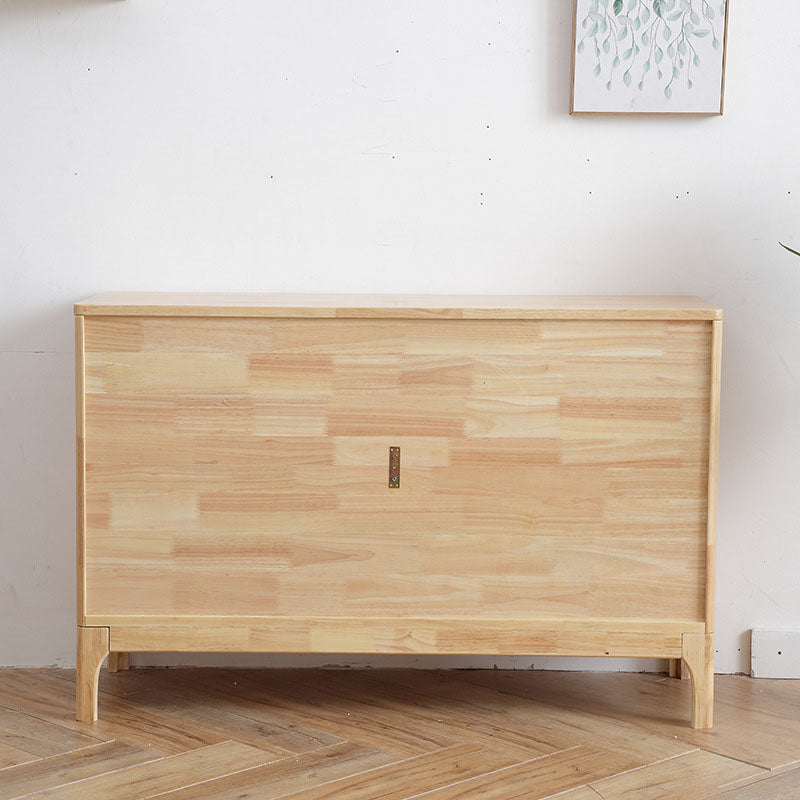 15.7" D Mid-Century Modern Chest Drawers Included Accent Chest in Oak