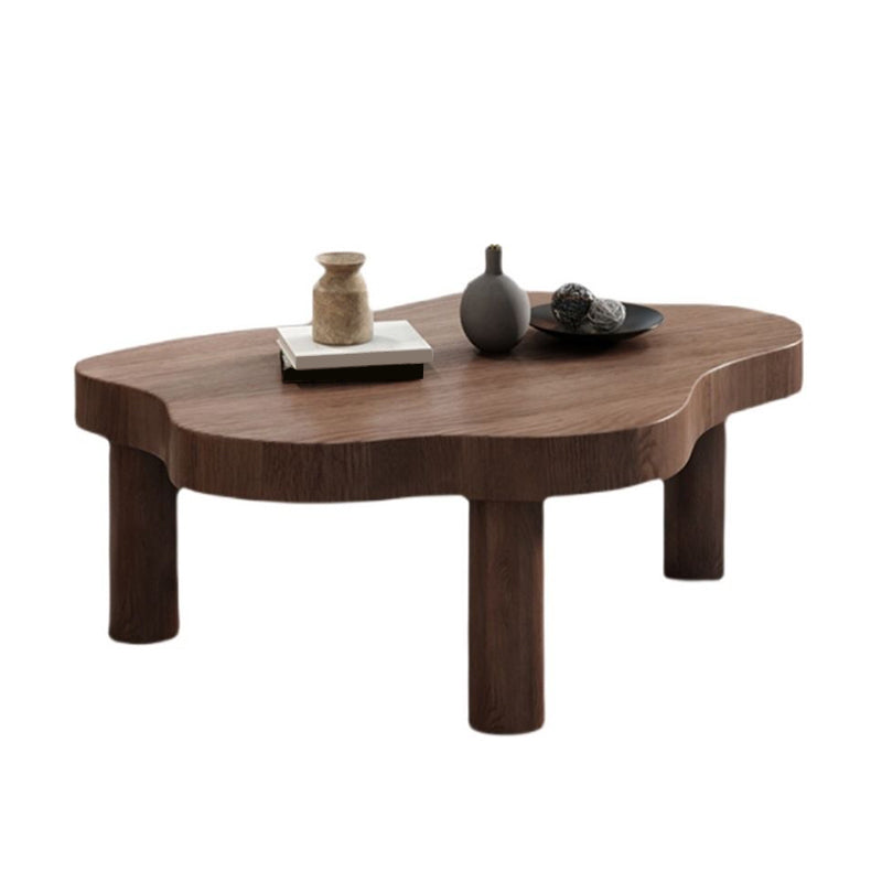 Nordic Cocktail Table 3 Legs Solid Wood Free Form Nesting Coffee Table