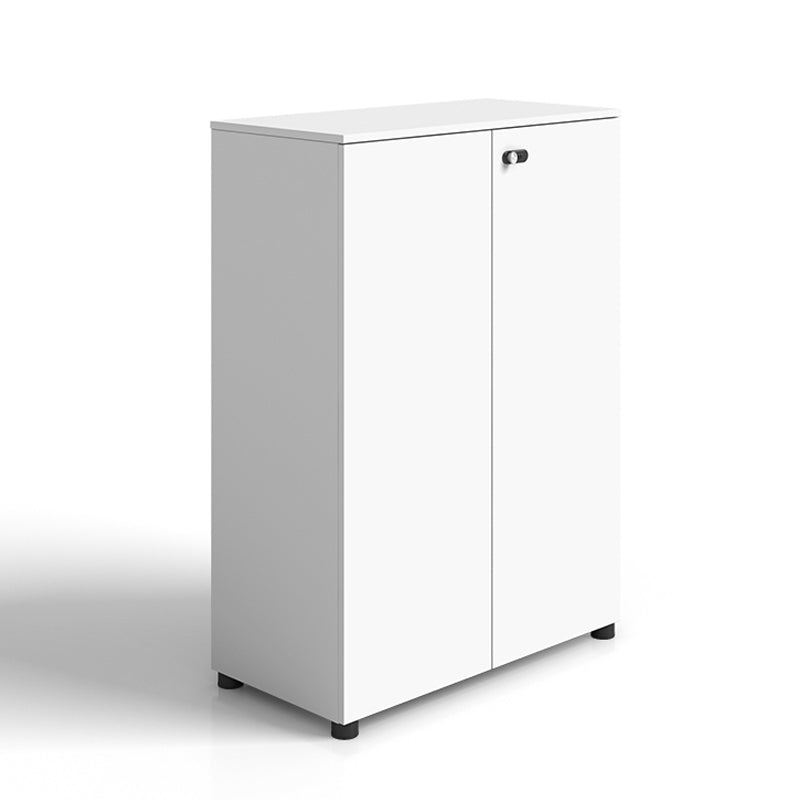 Contemporary Filing Cabinet Wood File Cabinet with Lock and Storage