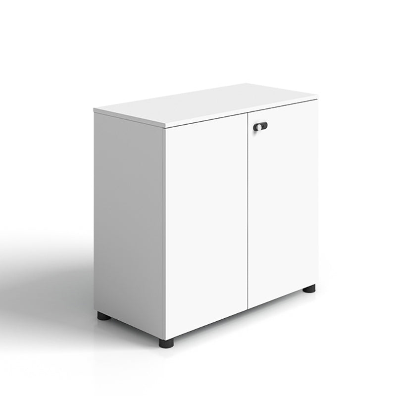 Contemporary Filing Cabinet Wood File Cabinet with Lock and Storage