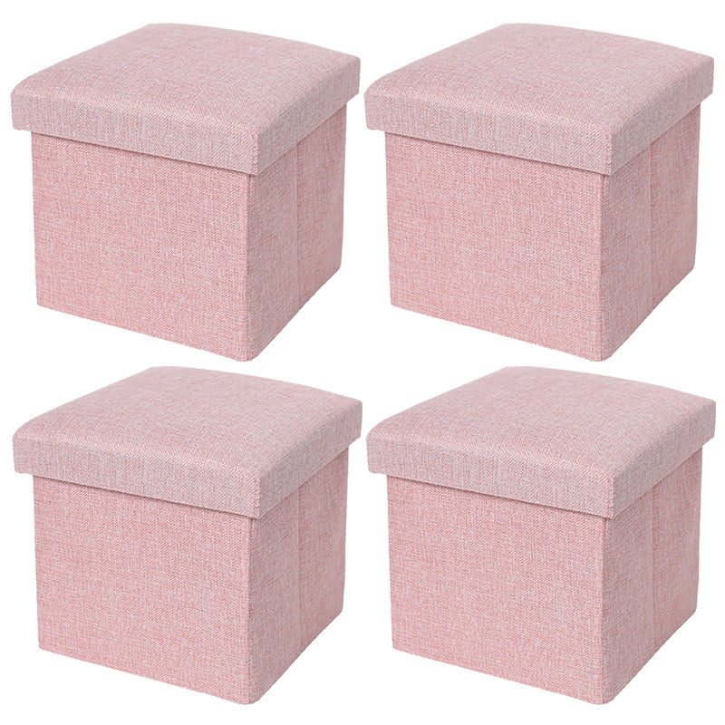 Modern Tear Resistant Cotton Cube Solid Color Square Cube for Drawing Room