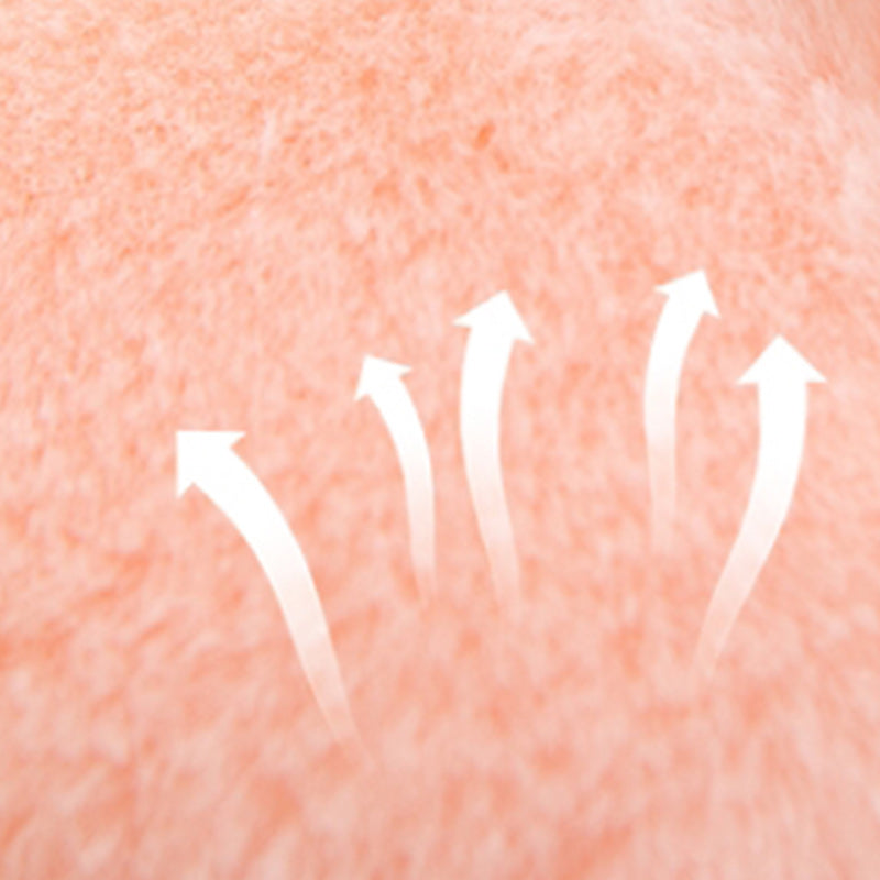 Contemporary Pouf Ottoman Velvet Upholstered Tear Resistant Flower Shape Ottoman