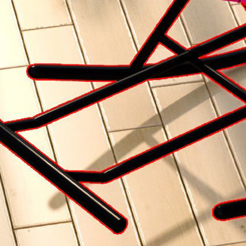 Contemporary Wicker Rocking Chair Color Block Indoor Rocker Chair