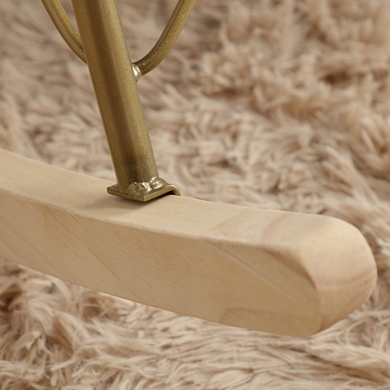 Single Sofa Rocking Chair Indoor Living Room Rocking Chair with Ottoman