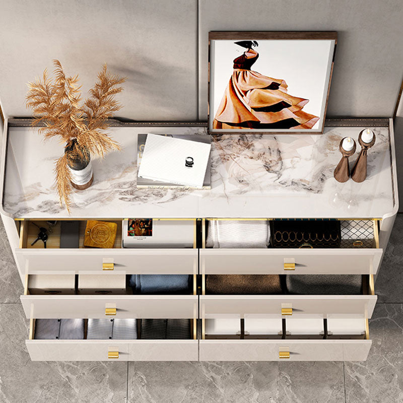 15.02-inch W Storage Chest Modern Stone Storage Chest Dresser