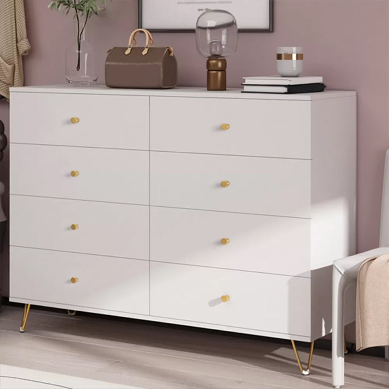 Glam Chest Bedroom Engineered Wood 16" Wide Storage Chest with Drawers