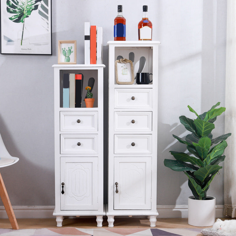 Nautical Bedroom Wooden Storage Chest Vertical 12" W Chest with Drawers