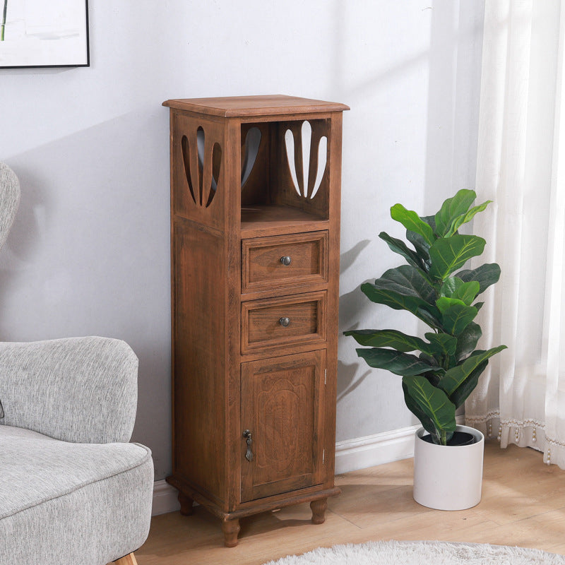 Nautical Bedroom Wooden Storage Chest Vertical 12" W Chest with Drawers