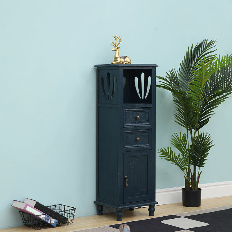 Nautical Bedroom Wooden Storage Chest Vertical 12" W Chest with Drawers