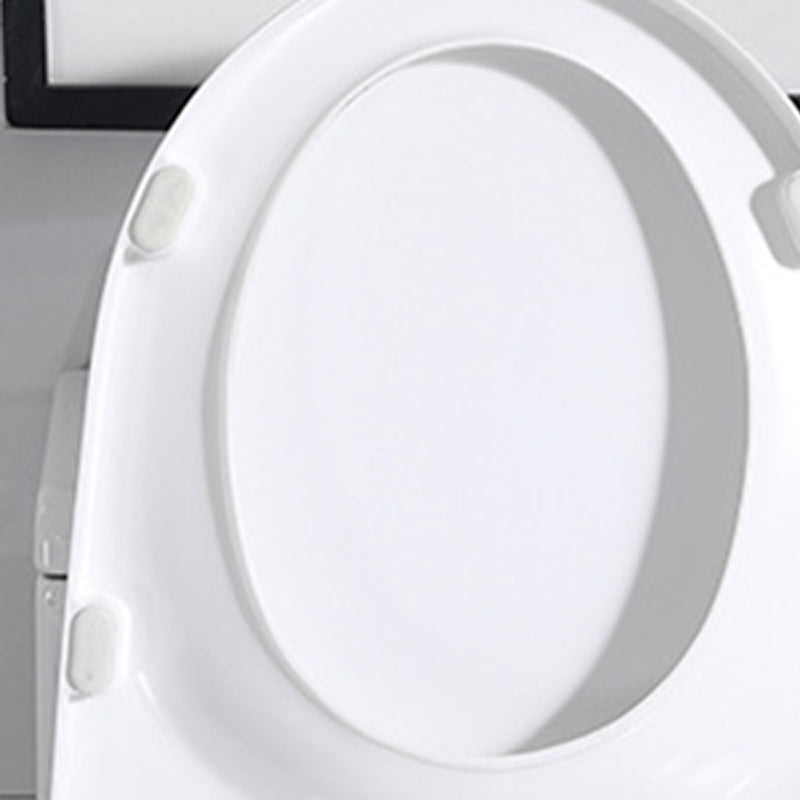 Contemporary One Piece Toilet Floor Mounted Toilet Bowl for Washroom