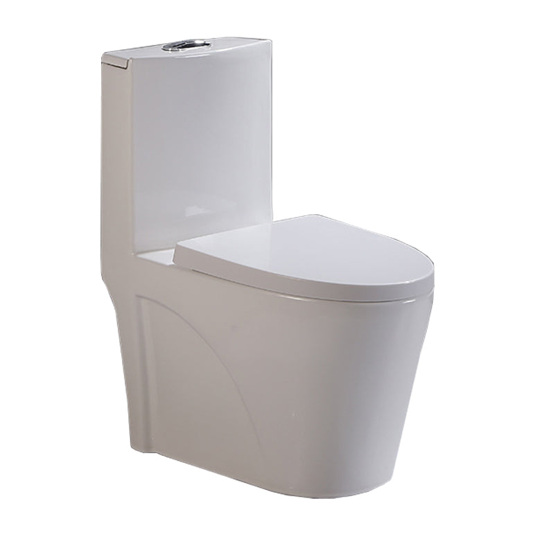 Siphon Jet Urine Toilet One-Piece Toilet Porcelain Floor Mounted Flush Toilet