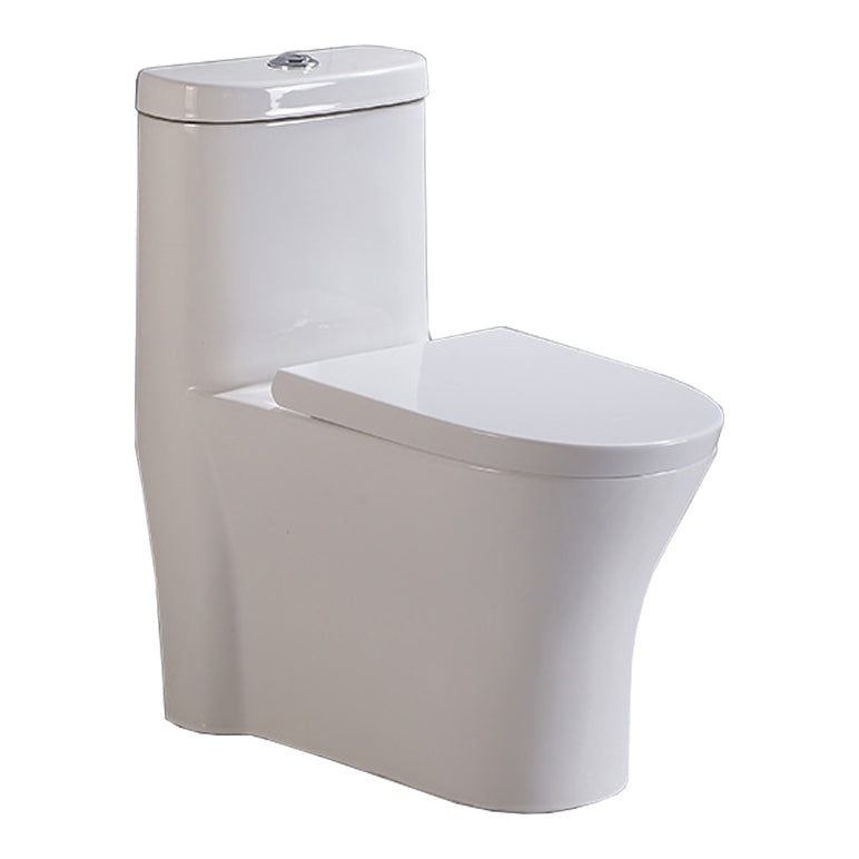 Siphon Jet Urine Toilet One-Piece Toilet Porcelain Floor Mounted Flush Toilet