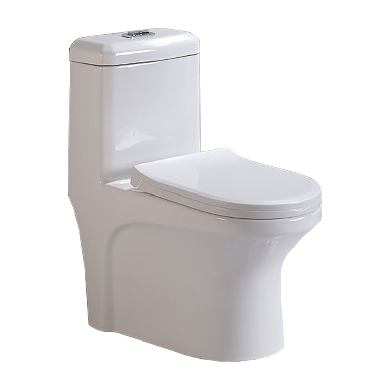 Siphon Jet Urine Toilet One-Piece Toilet Porcelain Floor Mounted Flush Toilet