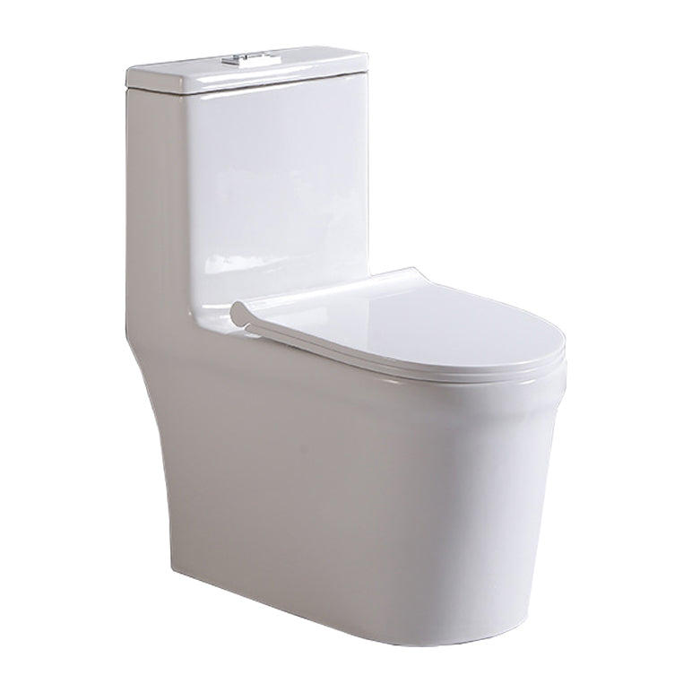 Siphon Jet Urine Toilet One-Piece Toilet Porcelain Floor Mounted Flush Toilet
