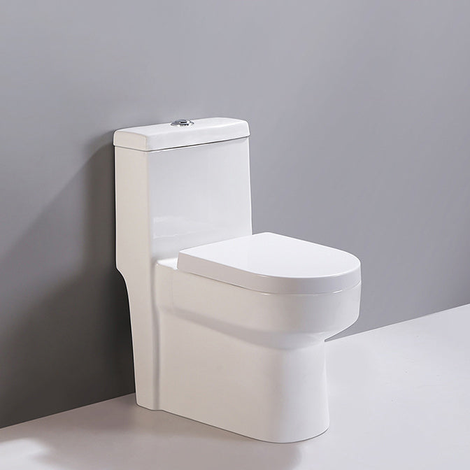 Siphon Jet Urine Toilet One-Piece Toilet Porcelain Floor Mounted Flush Toilet